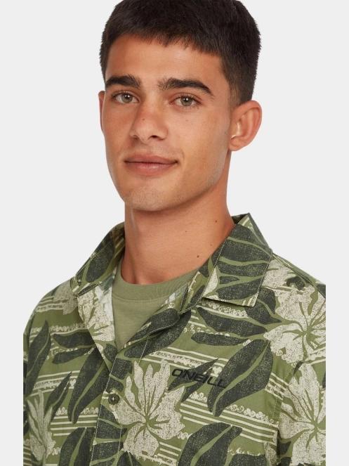 camasa cu maneci scurte pt. barbati O'Neill O'Neill Print Shirt verde 5