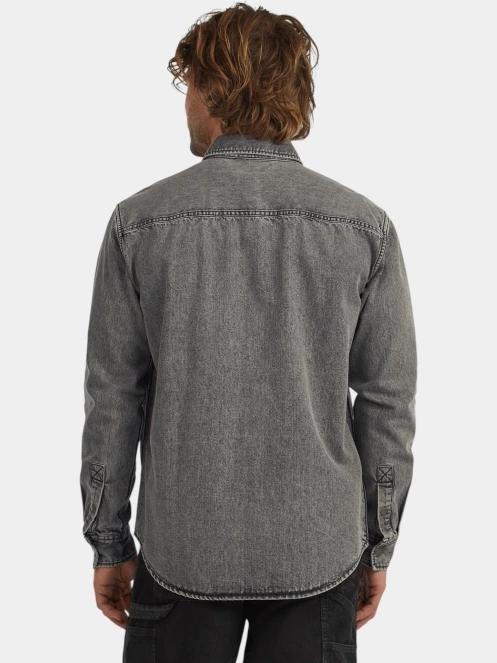 camasa cu maneci lungi pt. barbati O'Neill O'riginals Denim Shirt gri 3