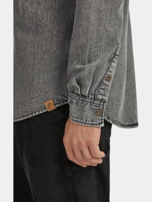 camasa cu maneci lungi pt. barbati O'Neill O'riginals Denim Shirt gri 5
