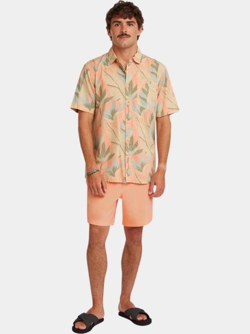 camasa cu maneci scurte pt. barbati O'Neill O'Neill Print Shirt portocaliu 4