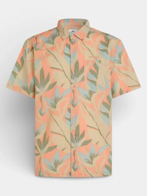 camasa cu maneci scurte pt. barbati O'Neill O'Neill Print Shirt portocaliu 6