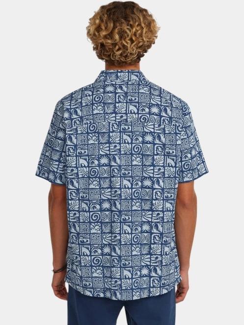 camasa cu maneci scurte pt. barbati O'Neill O'Neill Print Shirt albastru 3