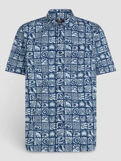 camasa cu maneci scurte pt. barbati O'Neill O'Neill Print Shirt albastru 6
