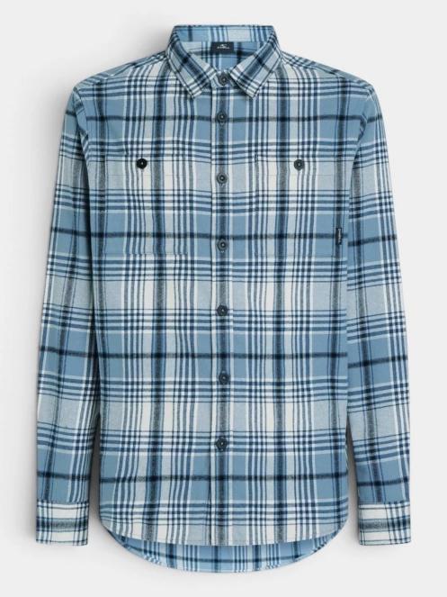 camasa cu maneci lungi pt. barbati O'Neill O'Neill Must-Have Flannel Shirt albastru deschis 7