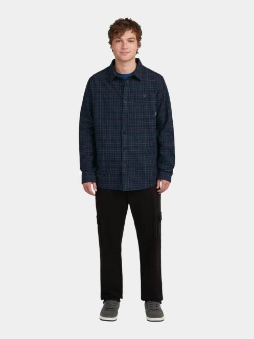 camasa cu maneci lungi pt. barbati O'Neill O'Neill Must-Have Flannel Shirt negru 4