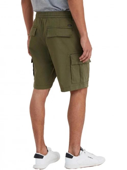 pantaloni scurti cu buzunare laterale pt. barbati O'Neill Essentials Cargo Shorts oliv 4
