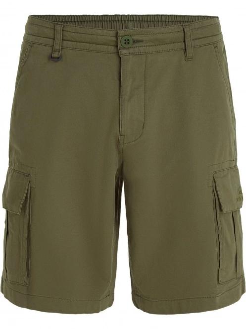 pantaloni scurti cu buzunare laterale pt. barbati O'Neill Essentials Cargo Shorts oliv 7
