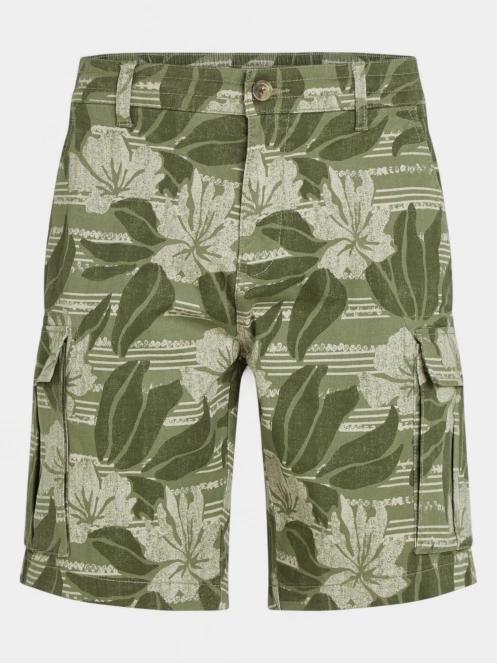 pantaloni scurti cu buzunare laterale pt. barbati O'Neill Essentials Cargo Shorts verde 6