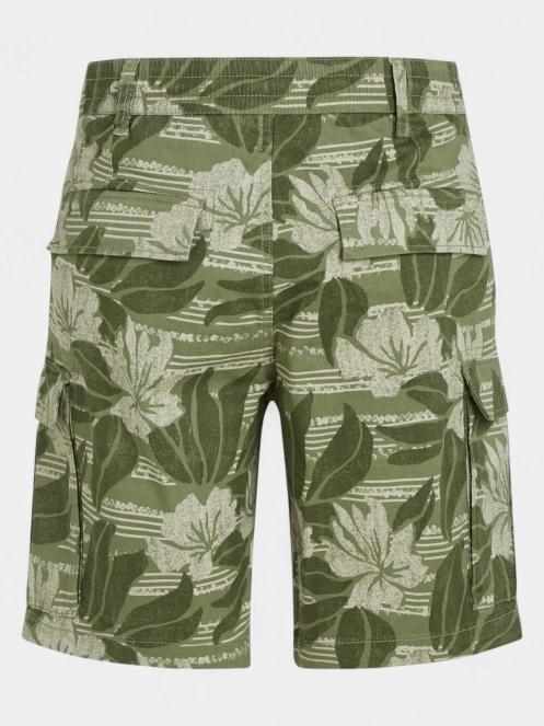 pantaloni scurti cu buzunare laterale pt. barbati O'Neill Essentials Cargo Shorts verde 7