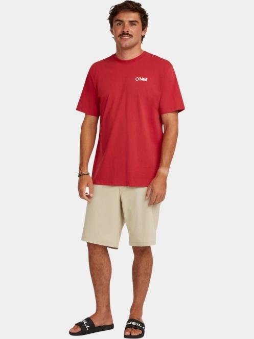 pantaloni scurti pt. barbati O'Neill O’Neill Hybrid 19” Melange Shorts nisip 4