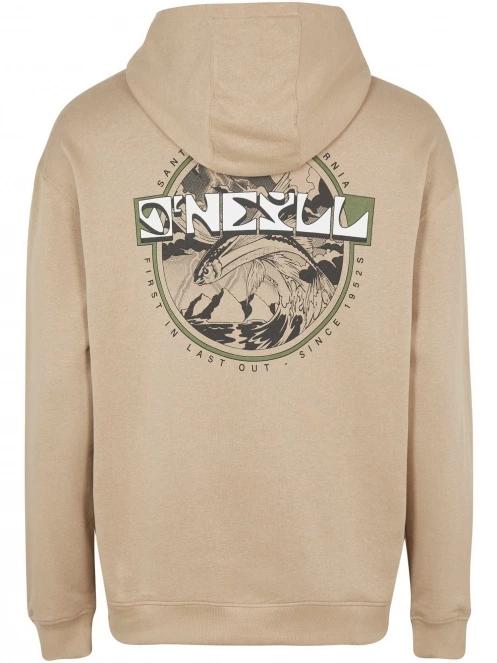 pulover cu gluga pt. barbati O'Neill Aguazul Hoodie nisip 3
