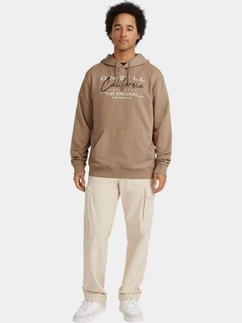 pulover cu gluga pt. barbati O'Neill O'Neill TRVLR Series Cali Hoodie maro 5