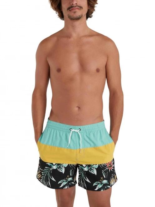 sort de plaja pt. barbati O'Neill Mix & Match Cali Block 15'' Swim Shorts albastru deschis 2