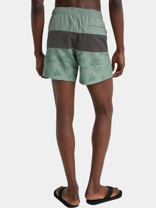 sort de plaja pt. barbati O'Neill Mix & Match Cali Block 15'' Swim Shorts verde 3