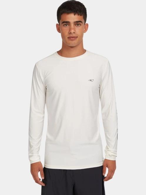 lycra cu maneci lungi pt. barbati O'Neill Essentials Skins L/Slv alb 2
