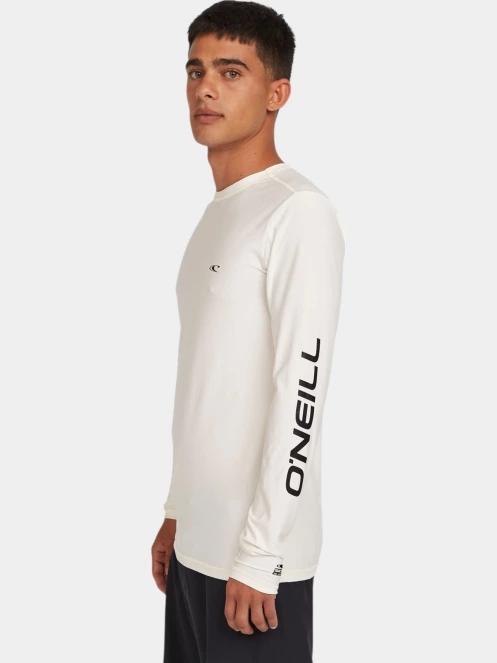 lycra cu maneci lungi pt. barbati O'Neill Essentials Skins L/Slv alb 3
