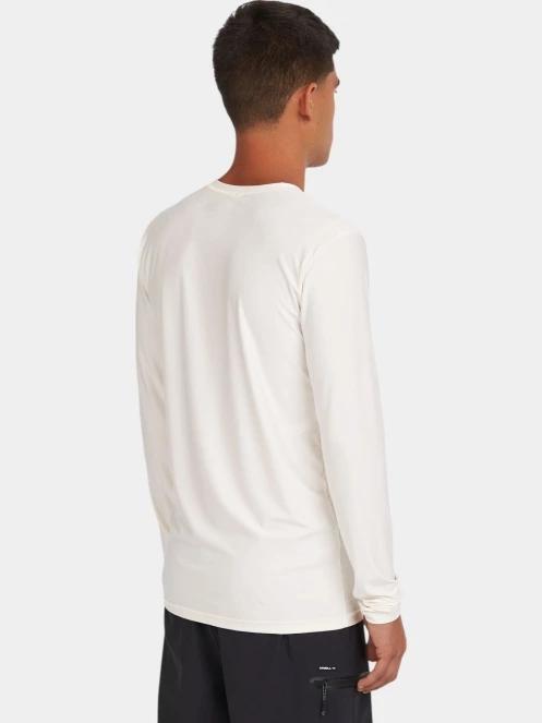 lycra cu maneci lungi pt. barbati O'Neill Essentials Skins L/Slv alb 4