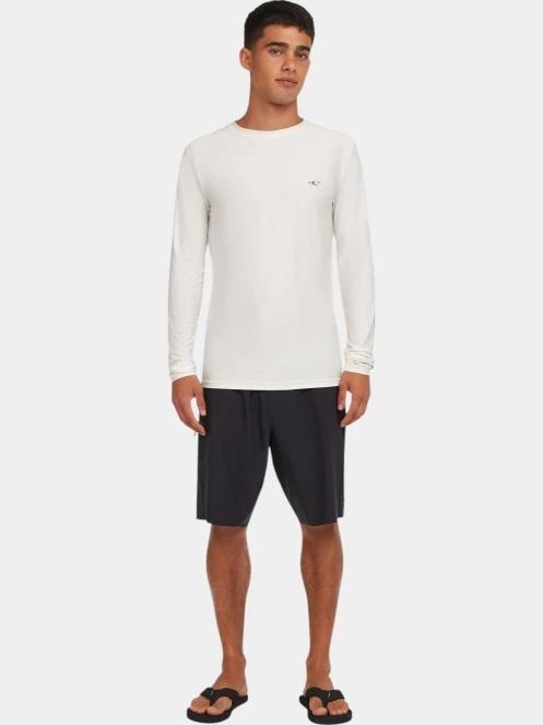 lycra cu maneci lungi pt. barbati O'Neill Essentials Skins L/Slv alb 5