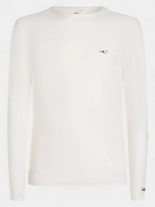 lycra cu maneci lungi pt. barbati O'Neill Essentials Skins L/Slv alb 7