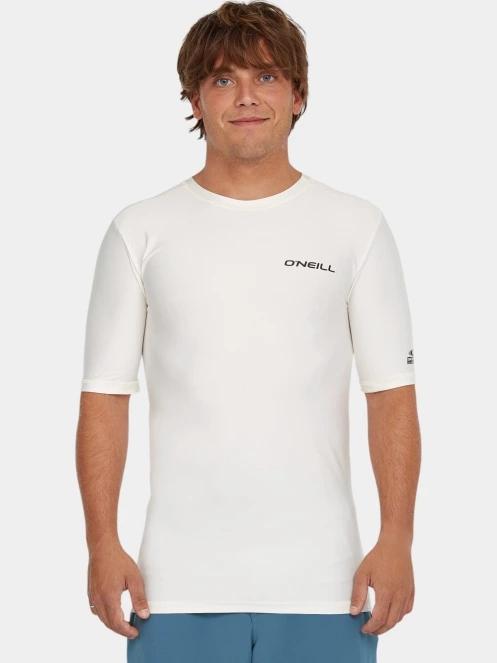 lycra cu maneci scurte pt. barbati O'Neill Essentials Skins S/Slv alb 2