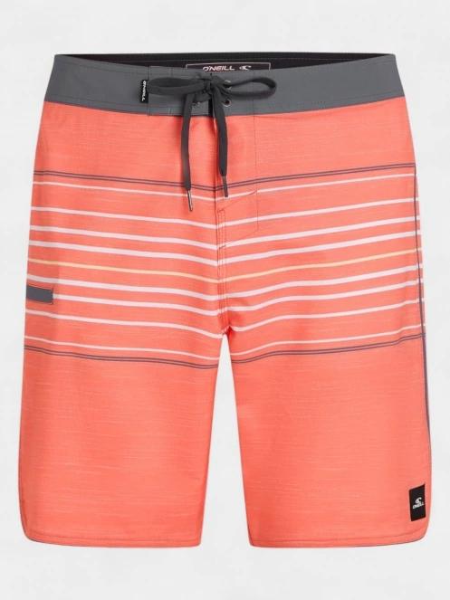 sort de plaja pt. barbati O'Neill Hyperfreak Heat Stripe Scallop 18