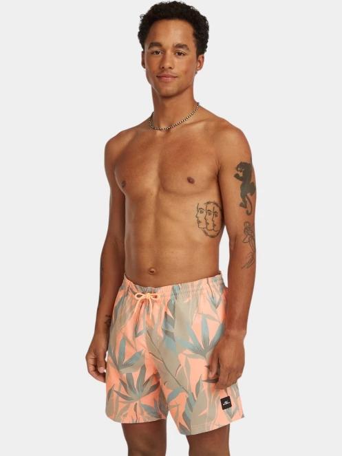 sorturi de baie pentru barbati pt. barbati O'Neill O'Neill Print 16'' Swimshorts portocaliu 2