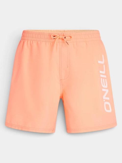 sorturi de baie pentru barbati pt. barbati O'Neill O'Neill Logo 16'' Swimshorts portocaliu 6