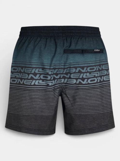 sorturi de baie pentru barbati pt. barbati O'Neill O'Neill Logo Stripe 16'' Swimshorts gri 7