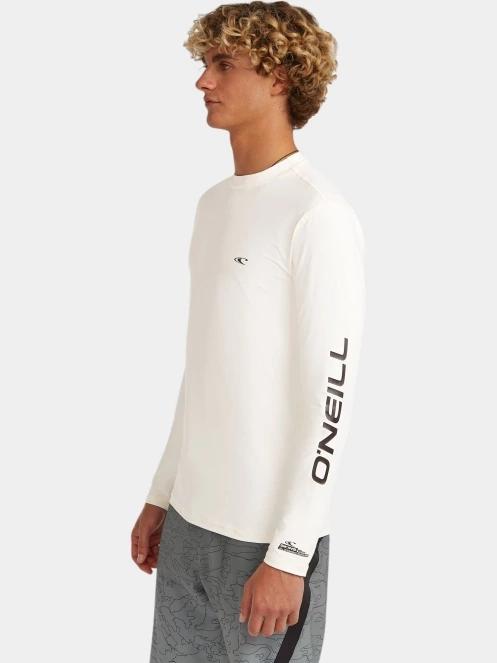 lycra cu maneci lungi pt. barbati O'Neill O'Neill Skins L/Slv alb 4