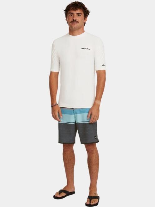 lycra cu maneci scurte pt. barbati O'Neill O'Neill Skins S/Slv alb 5