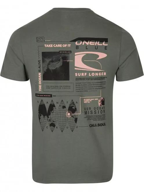 tricou cu maneci scurte pt. barbati O'Neill Dulce T-Shirt verde 5