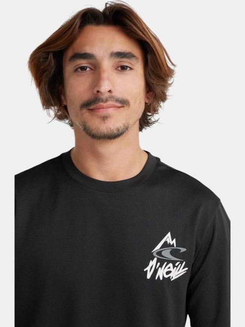 tricou cu maneci scurte pt. barbati O'Neill O’Neill Hybrid Logo T-Shirt negru 5