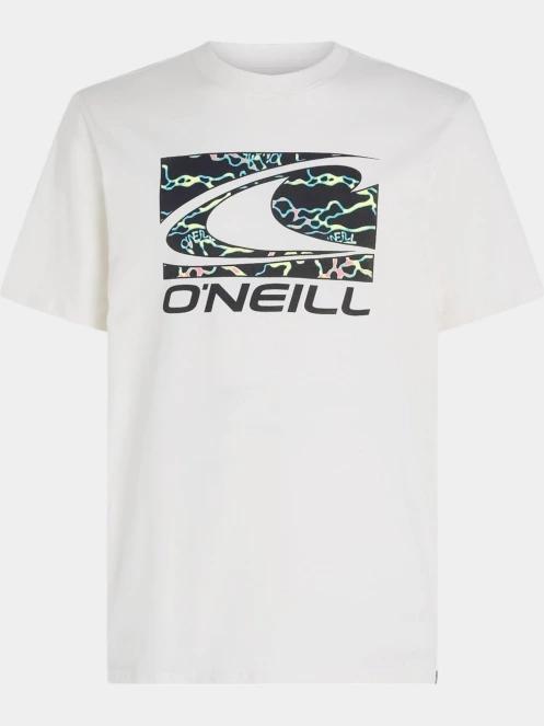 tricou cu maneci scurte pt. barbati O'Neill Jack O'Neill Wave T-Shirt alb 6
