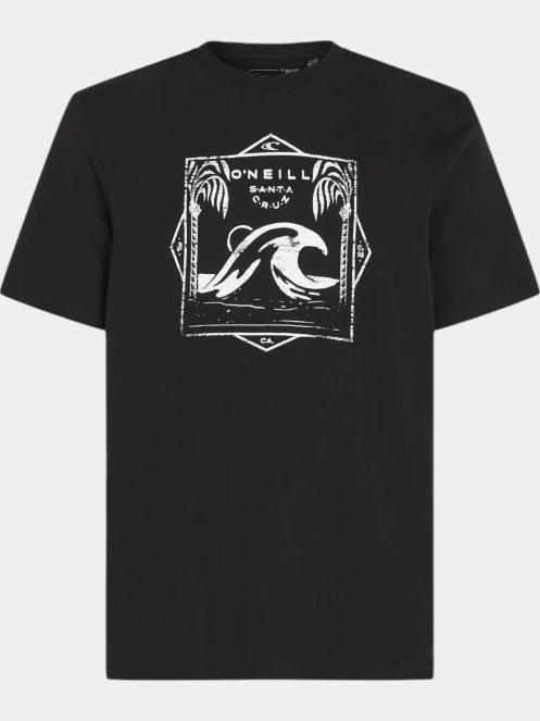 tricou cu maneci scurte pt. barbati O'Neill Mix & Match Wave T-Shirt negru 6