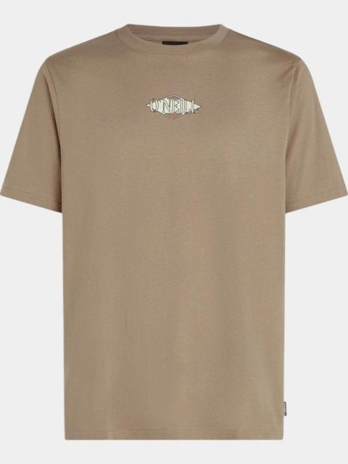 tricou cu maneci scurte pt. barbati O'Neill O'Neill TRVLR Series Back Print T-Shirt maro 6