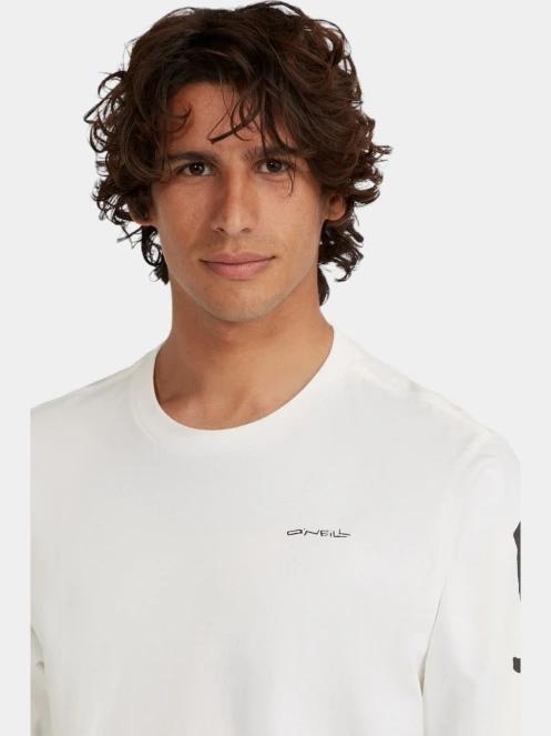 tricou cu maneci lungi pt. barbati O'Neill Surf Heroes L/Slv T-Shirt alb 4