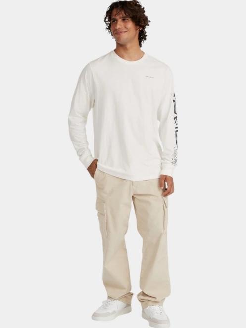 tricou cu maneci lungi pt. barbati O'Neill Surf Heroes L/Slv T-Shirt alb 6
