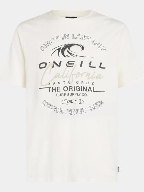 tricou cu maneci scurte pt. barbati O'Neill O'Neill TRVLR Series Cali Wave T-Shirt alb 6