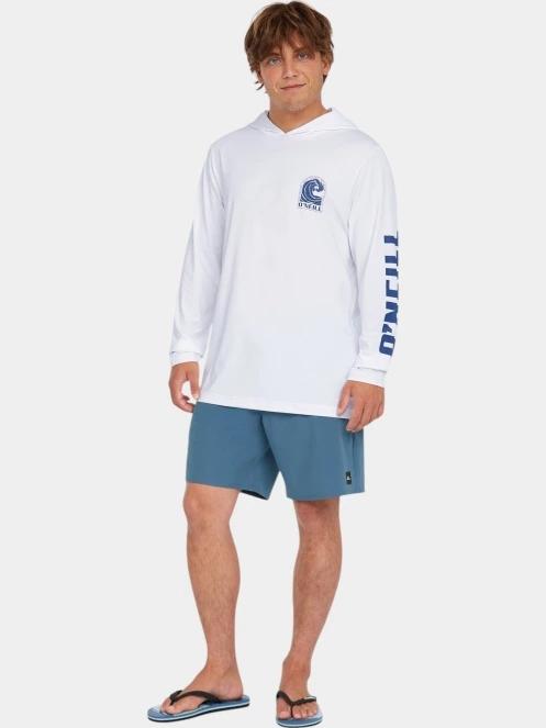 pulover cu gluga pt. barbati O'Neill O'Neill Upf Hoodie alb 5