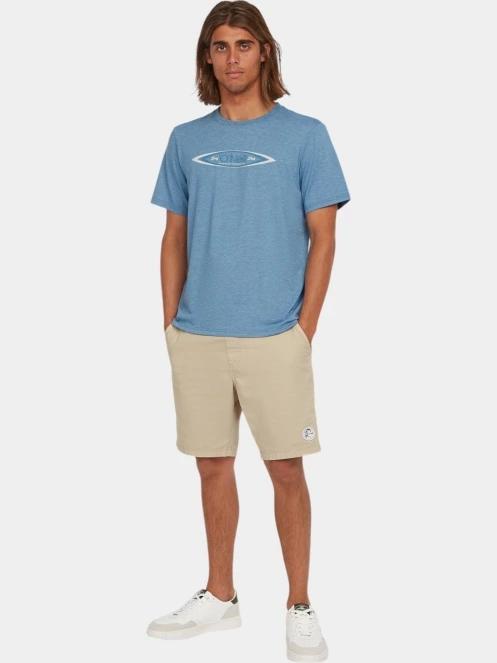 tricou cu maneci scurte pt. barbati O'Neill O'Riginals Hybrid Polygiene Graphic T-Shirt albastru 4