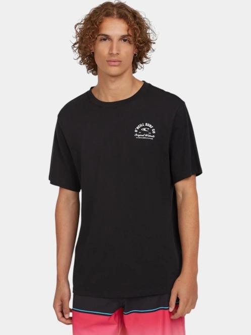 tricou cu maneci scurte pt. barbati O'Neill Global T-Shirt negru 2