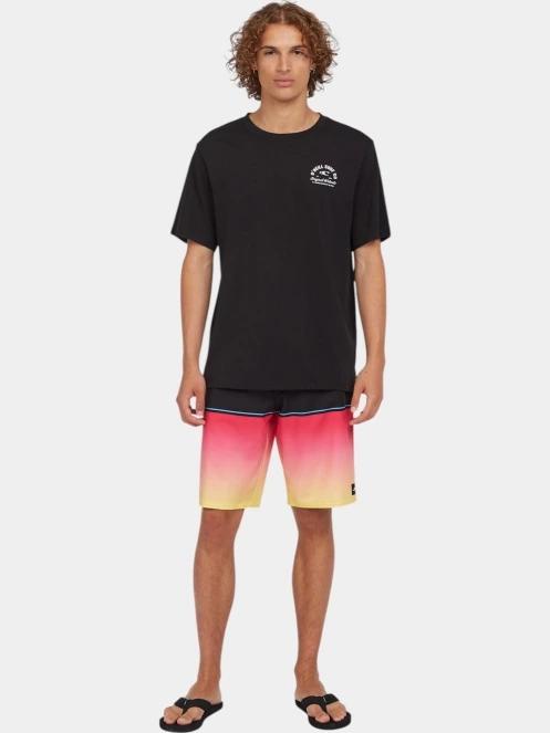 tricou cu maneci scurte pt. barbati O'Neill Global T-Shirt negru 4