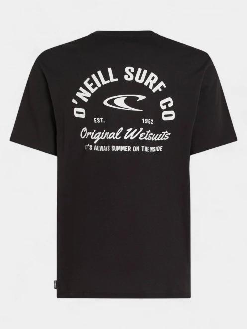 tricou cu maneci scurte pt. barbati O'Neill Global T-Shirt negru 7