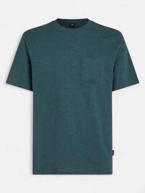 tricou cu maneci scurte pt. barbati O'Neill O'Neill Chest Pocket T-Shirt verde 6