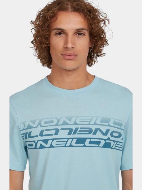 tricou cu maneci scurte pt. barbati O'Neill O'Neill Stripe T-Shirt verde 5
