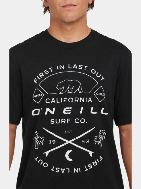 tricou cu maneci scurte pt. barbati O'Neill Jack O'Neill Muir T-Shirt negru 5
