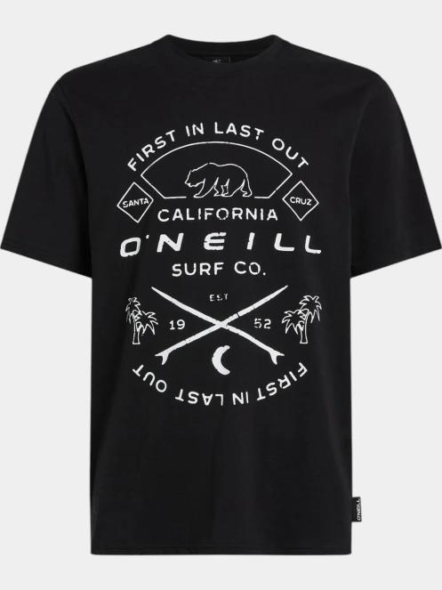 tricou cu maneci scurte pt. barbati O'Neill Jack O'Neill Muir T-Shirt negru 6