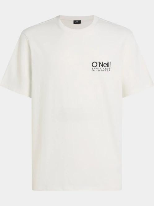 tricou cu maneci scurte pt. barbati O'Neill Original Cali Logo T-Shirt alb 6