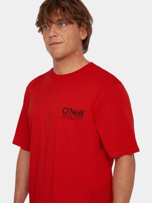 tricou cu maneci scurte pt. barbati O'Neill Original Cali Logo T-Shirt rosu 5