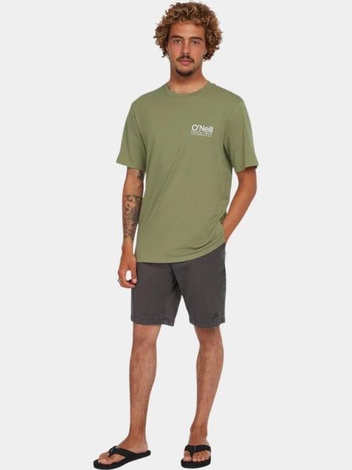 tricou cu maneci scurte pt. barbati O'Neill Original Cali Logo T-Shirt verde 4
